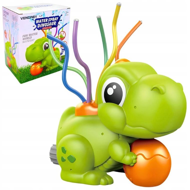Maksik, zraszacz, dinozaur