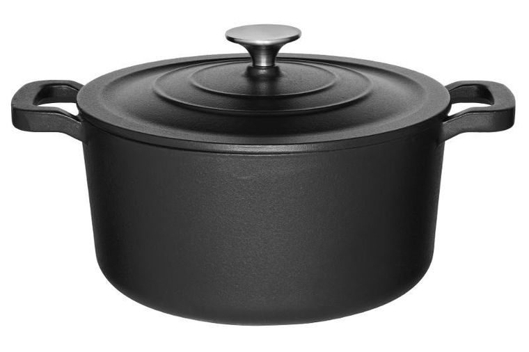 Maku, żeliwny kociołek z pokrywką, Ø 24 cm