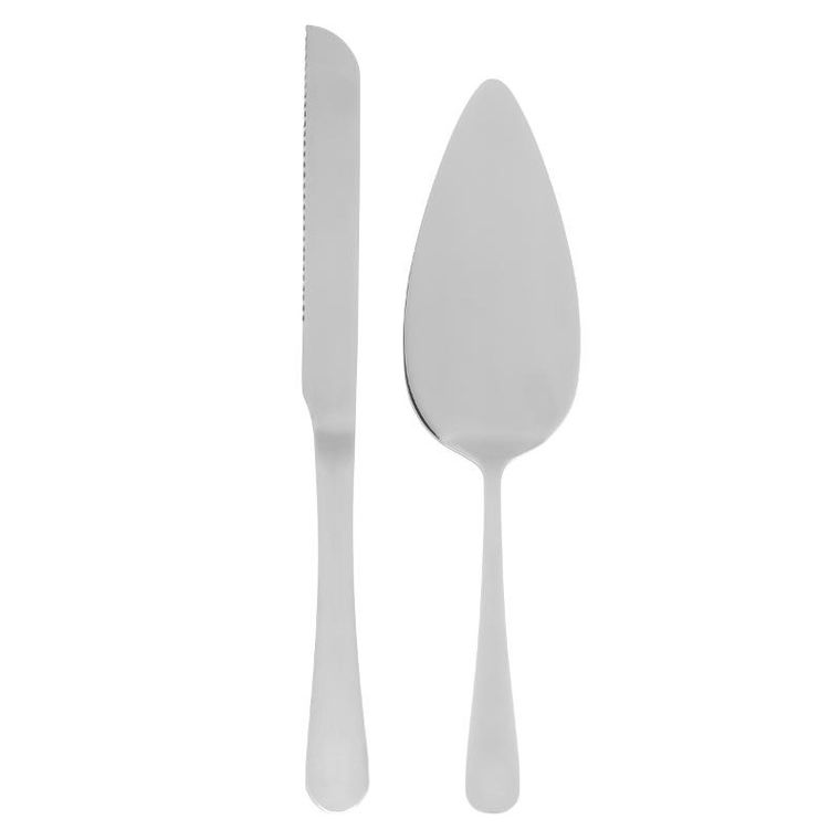 Maku, zestaw do serwowania ciasta, łopatka i nóż