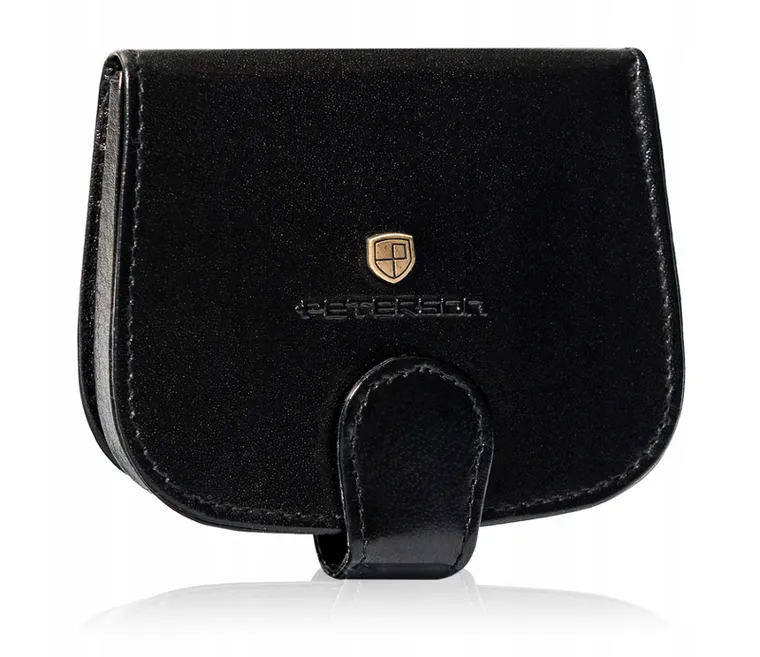 Mała portmonetka ze skóry naturalnej, Peterson