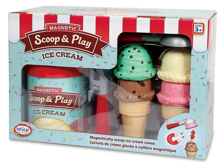 MalBlo, Magnetic, lodziarnia, 9 elementów