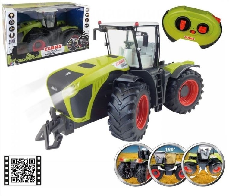 Malik, Happy People Claas Xerion 5000, traktor z obracaną kabiną, pojazd zdalnie sterowany