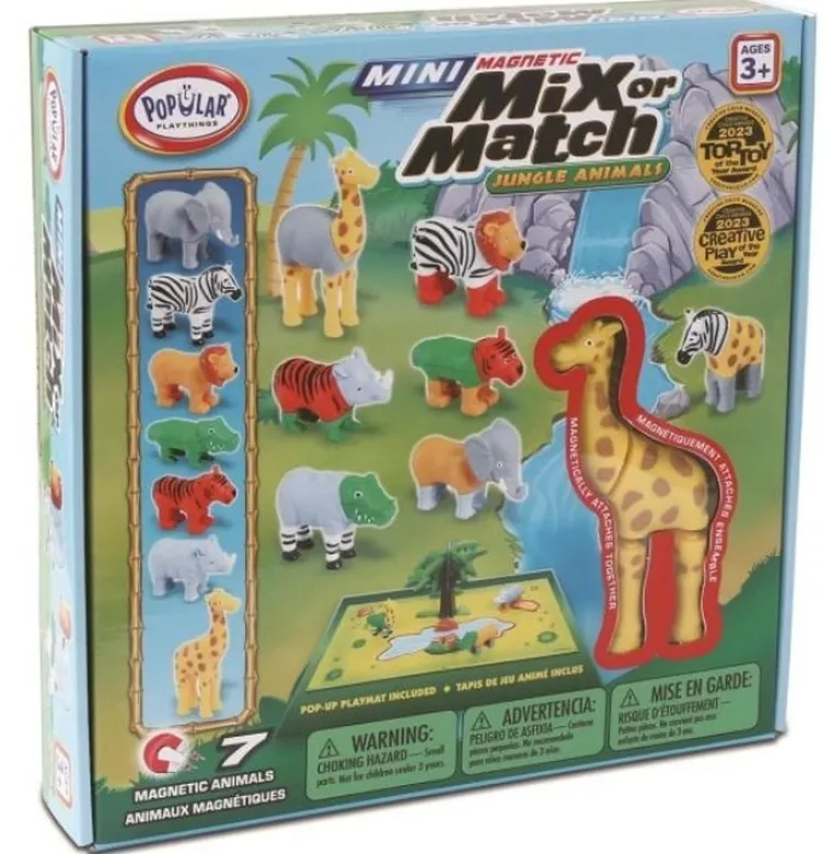 Malik, zestaw malblo magnetic mini zwierzęta z dżungli