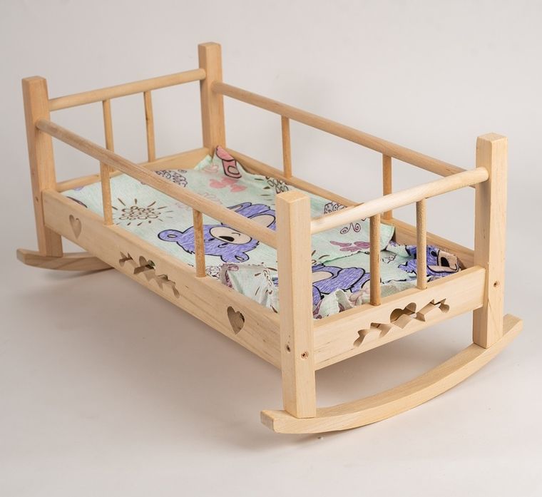 Malimas, kołyska, drewniana