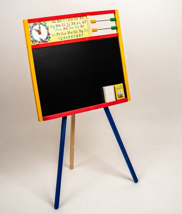 Malimas, tablica, kolororowa, alfabet, zestaw