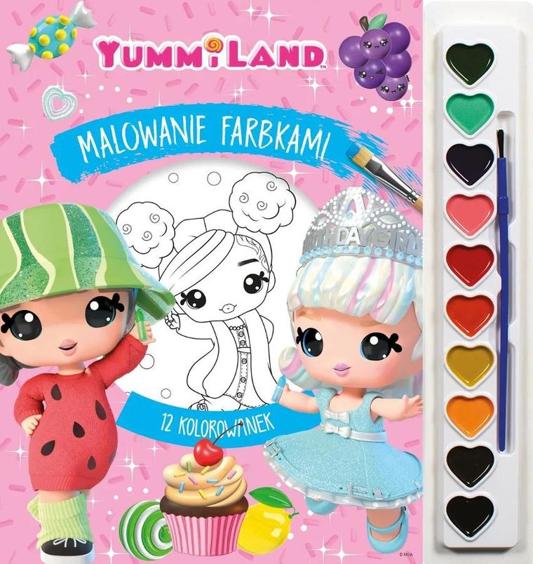 Malowanie farbkami. Yummiland