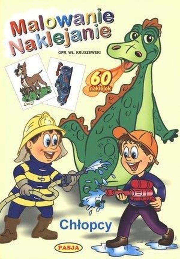 Malowanie, naklejanie. Chłopcy