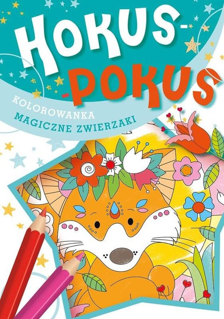 Malowanka A4. Hokus-pokus. Magiczne zwierzaki