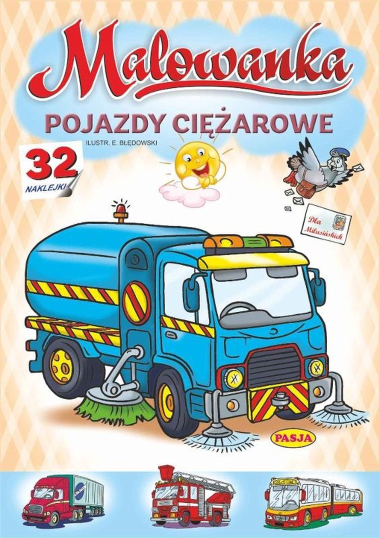Malowanka. Pojazdy ciężarowe