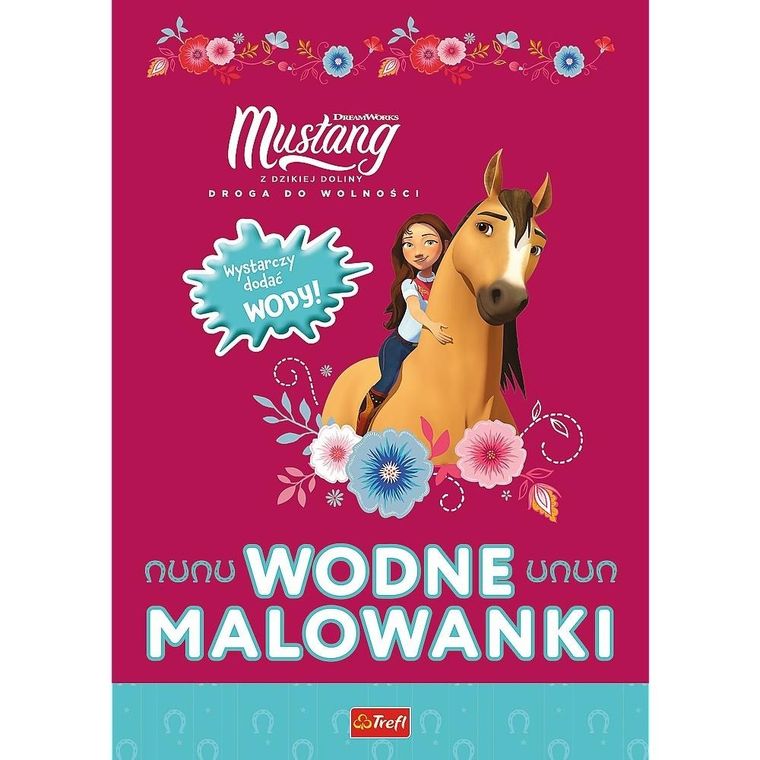Malowanki wodne. Spirit: Riding Free