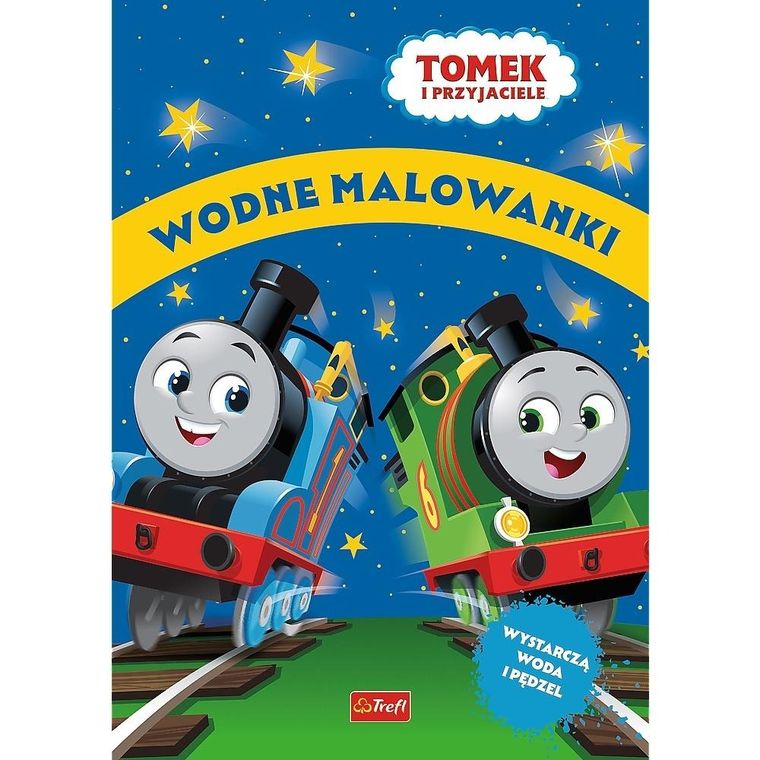 Malowanki wodne. Tomek i Przyjaciele