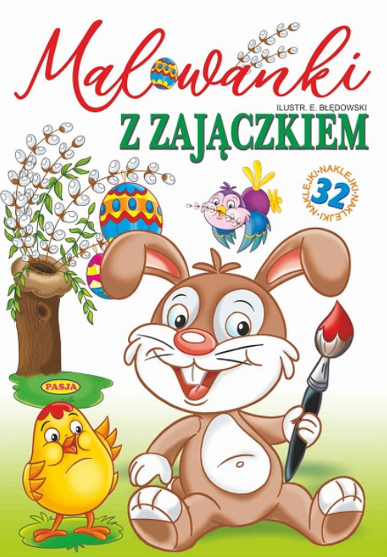 Malowanki z zajączkiem