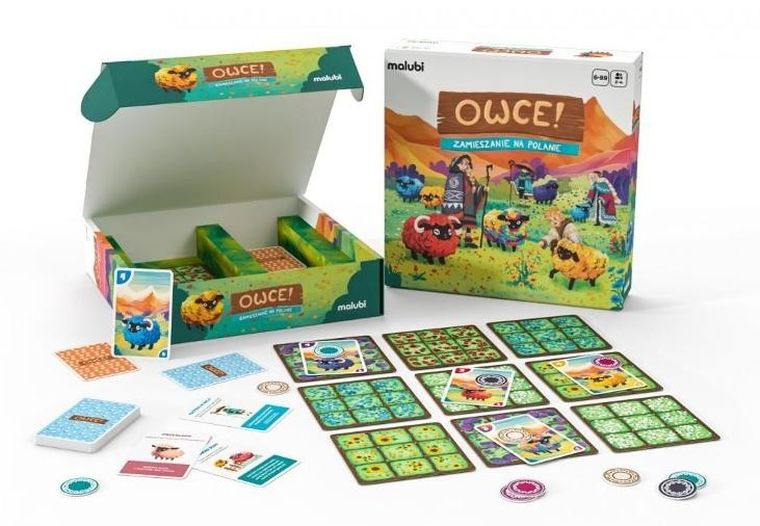 Malubi, Owce: Zamieszanie na polanie, gra familijna