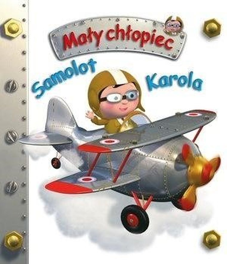 Mały chłopiec. Samolot Karola