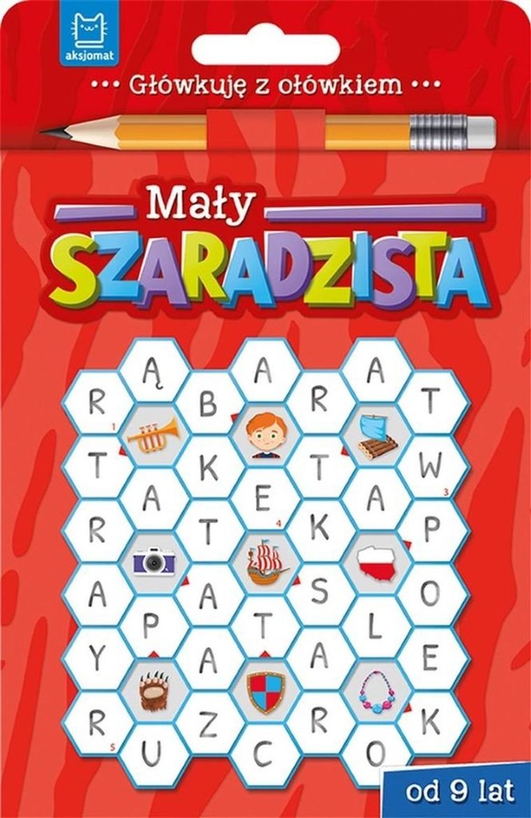 Mały szaradzista od 9 lat. Książeczka czerwona