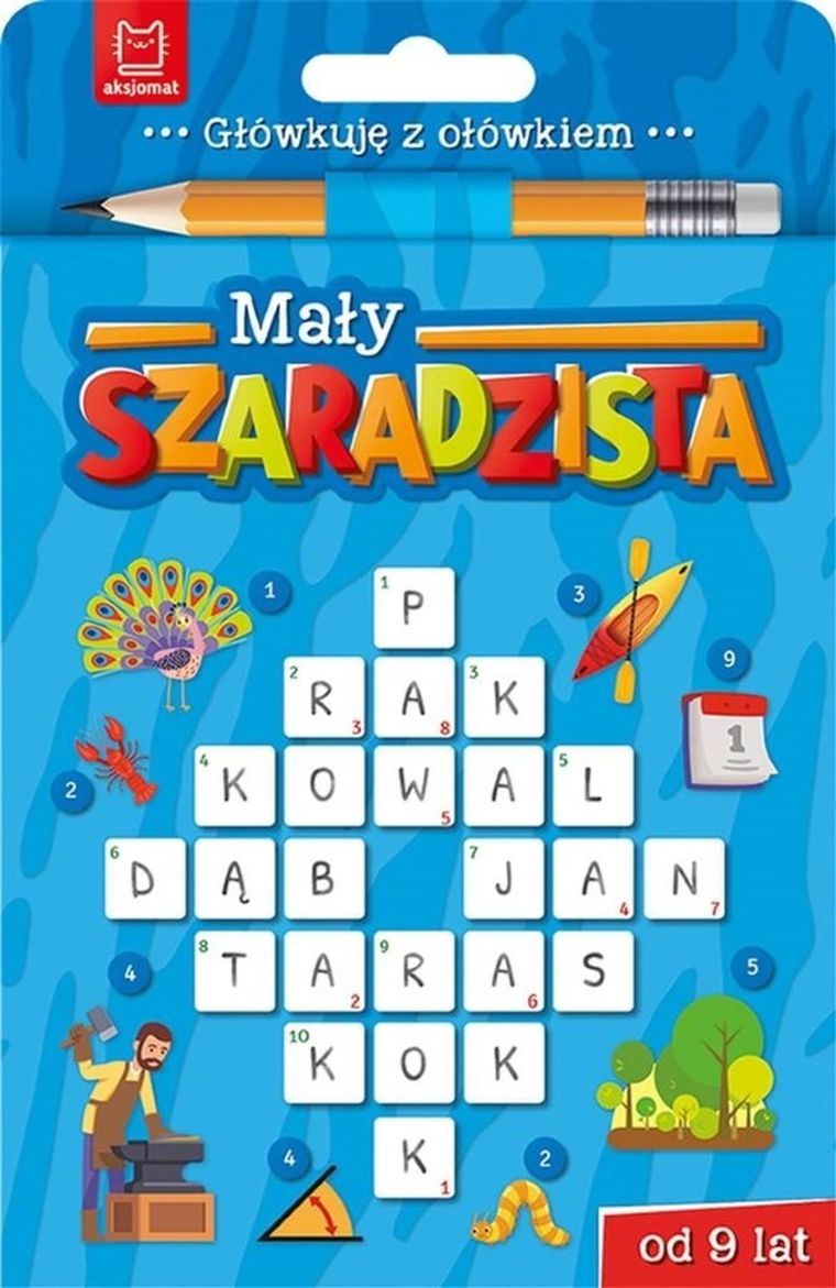Mały szaradzista od 9 lat. Książeczka niebieska