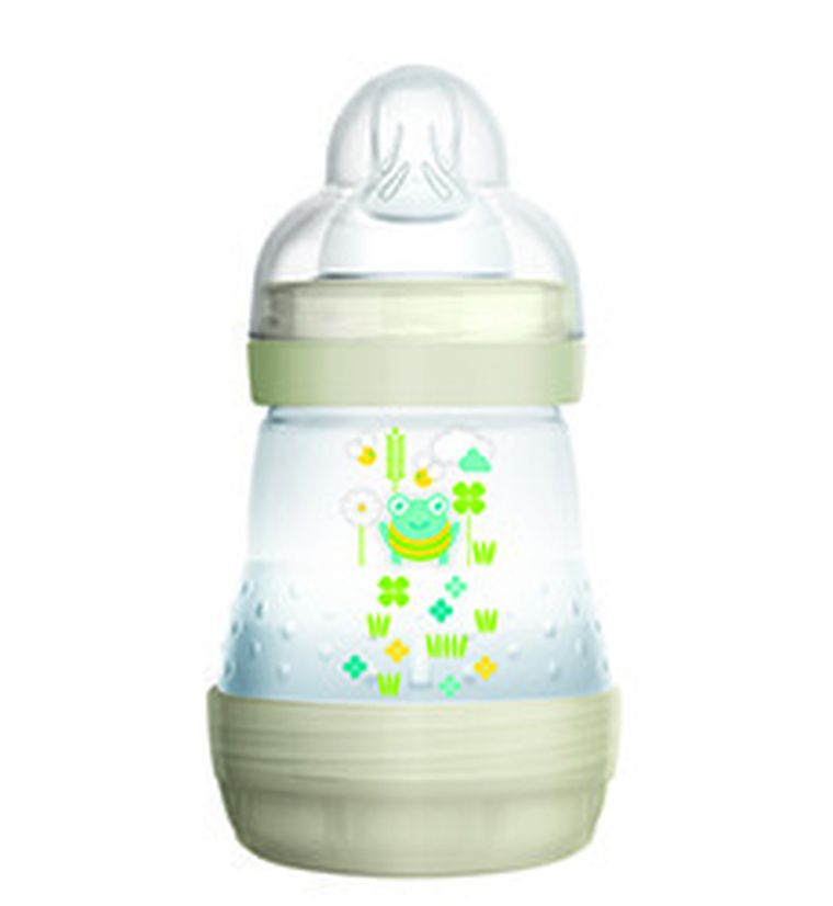 MAM, Anti-Colic, butelka antykolkowa, biała, 0m+, 160 ml