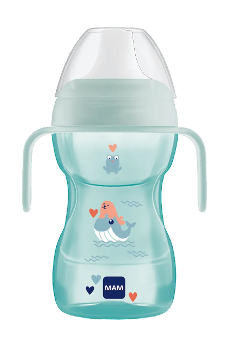 MAM, Fun to drink, kubek, miętowy, 270 ml