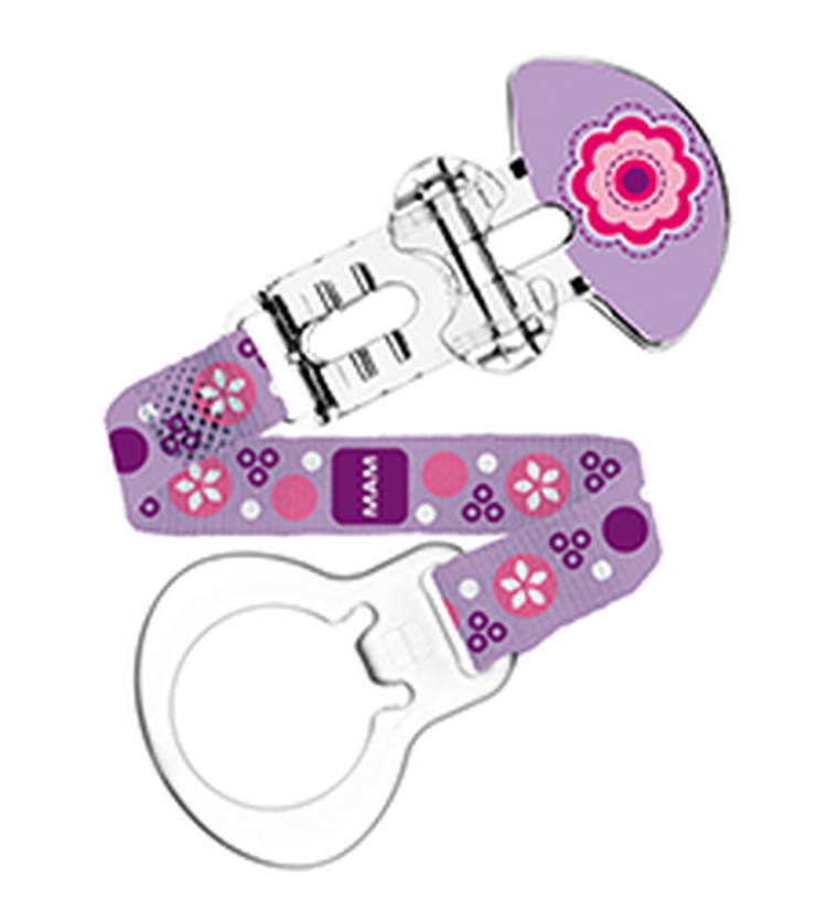 MAM, Kwiaty, klips do smoczka