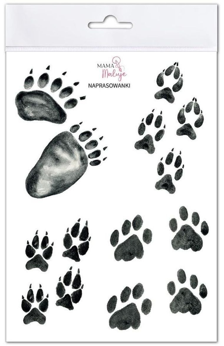 Mama Maluje, naprasowanki na ubrania, Tropy