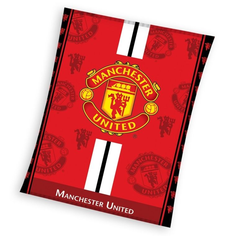 Manchester United, koc polarowy, 130-170 cm