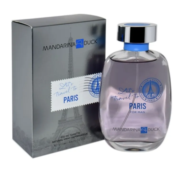 mandarina duck let's travel to paris for man