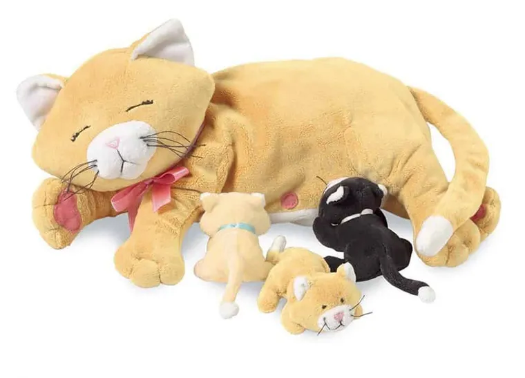 Manhattan Toy, karmiąca mama kotka, maskotka