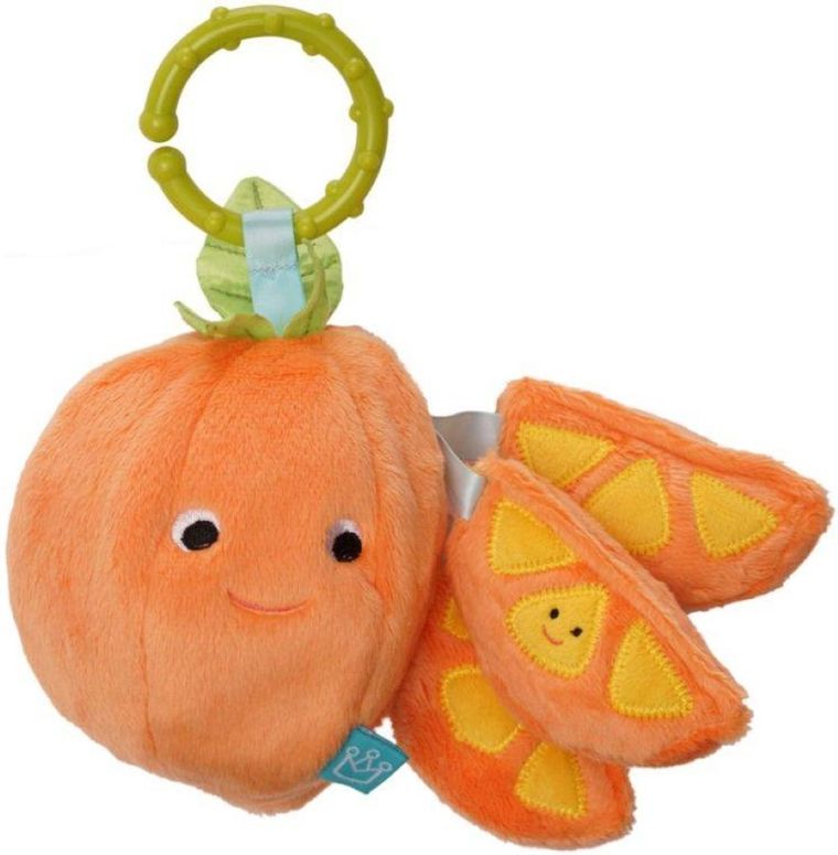 Manhattan Toy, Pomarańcza, pluszowa zawieszka do wózka