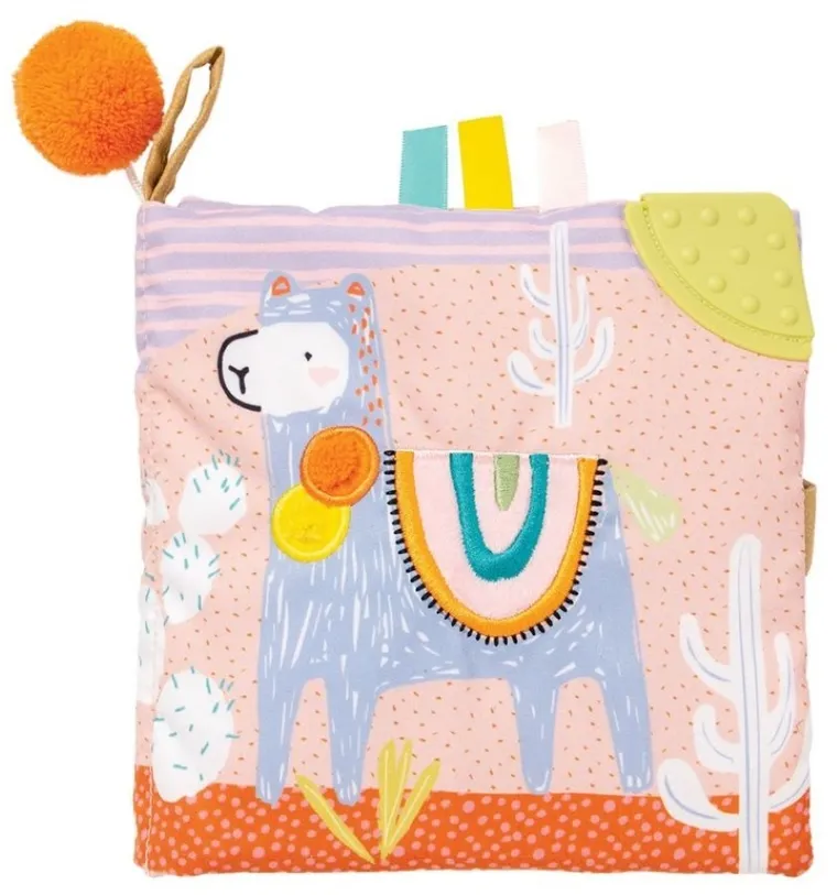 Manhattan Toy, Przygody Lamy, pierwsza książeczka dziecka