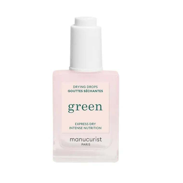 Manucurist, Green Drying Drops, krople osuszające do paznokci, 15 ml