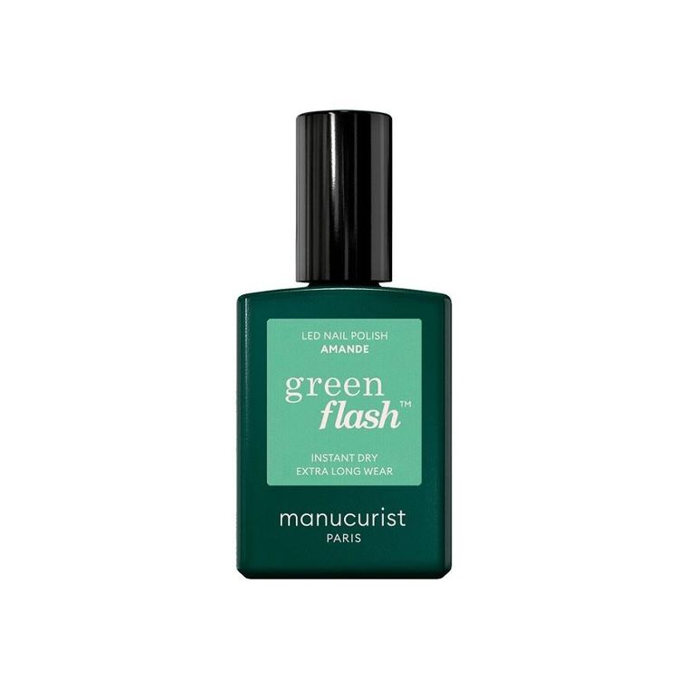 Manucurist, Green Flash Nail Polish, lakier do paznokci, Amande, 15 ml