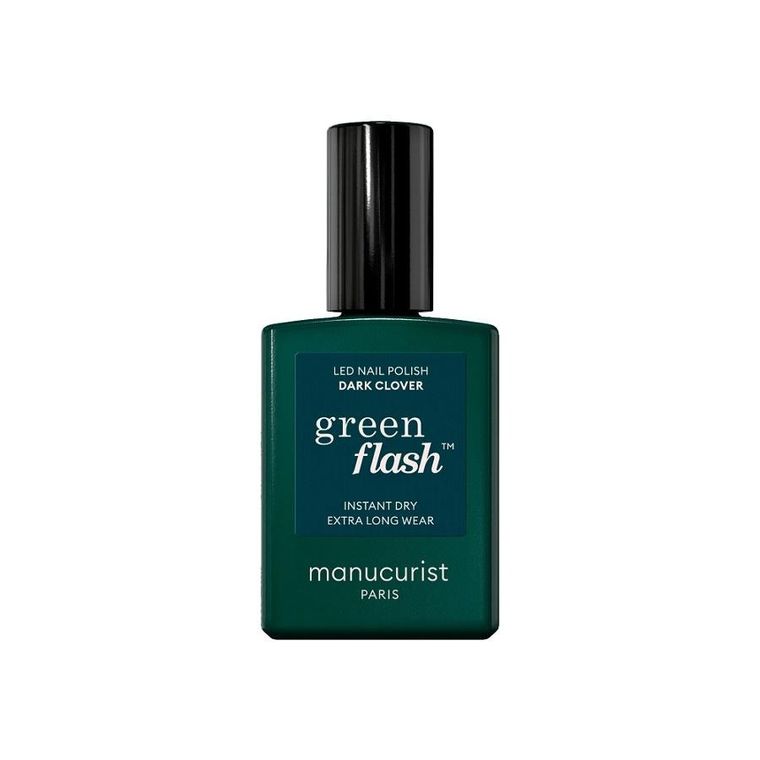 Manucurist, Green Flash Nail Polish, lakier do paznokci, Dark Clover, 15 ml