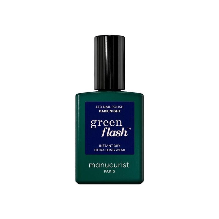 Manucurist, Green Flash Nail Polish, lakier do paznokci, Dark Night, 15 ml