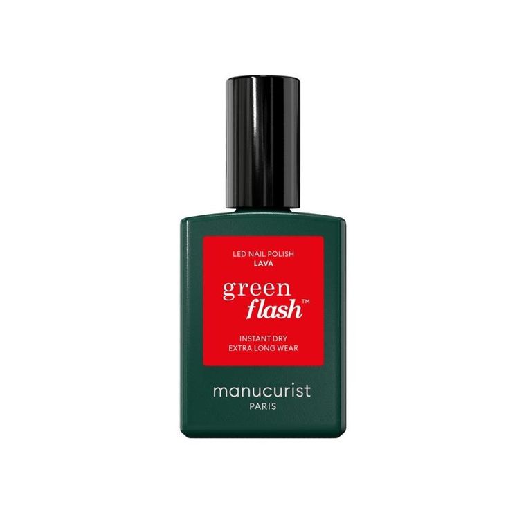 Manucurist, Green Flash Nail Polish, lakier do paznokci, Lava, 15 ml