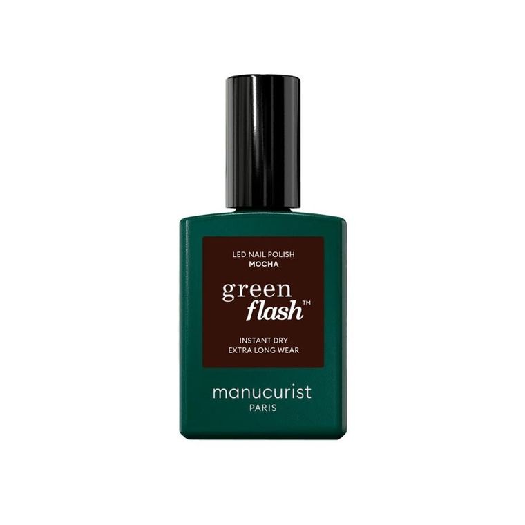Manucurist, Green Flash Nail Polish, lakier do paznokci, Mocha, 15 ml