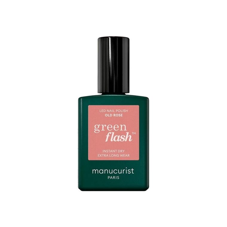 Manucurist, Green Flash Nail Polish, lakier do paznokci, Old Rose, 15 ml