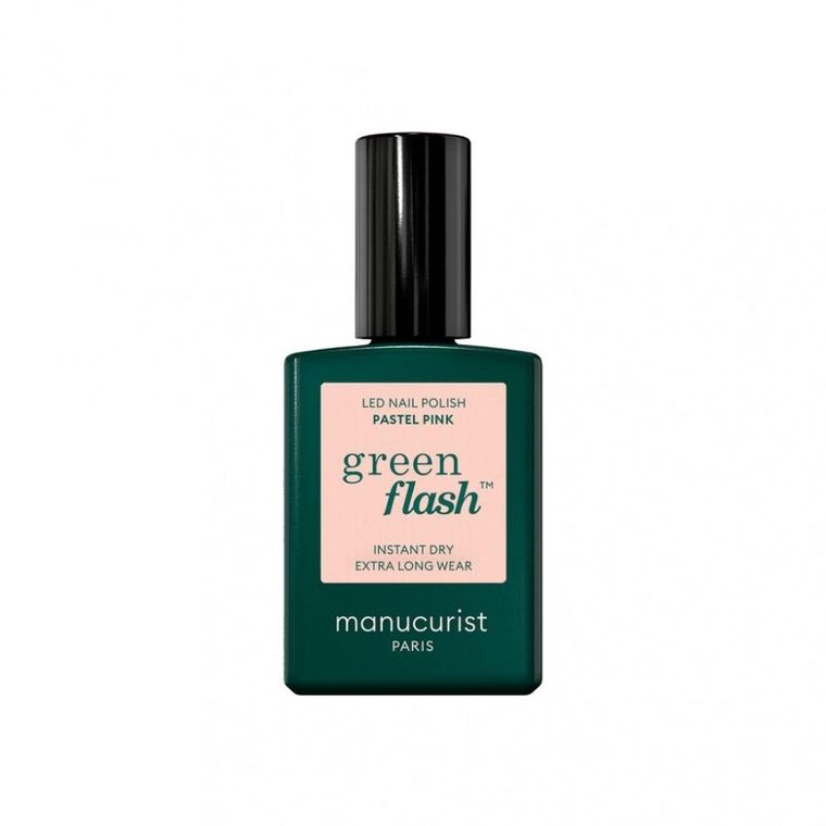Manucurist, Green Flash Nail Polish, lakier do paznokci, Pastel Pink, 15 ml