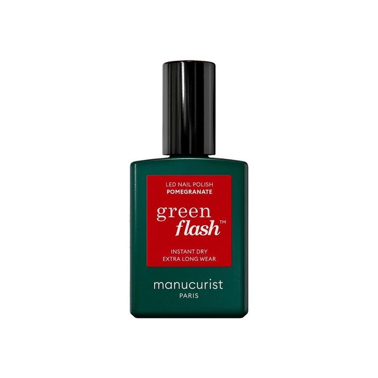 Manucurist, Green Flash Nail Polish, lakier do paznokci, Pomegranate, 15 ml