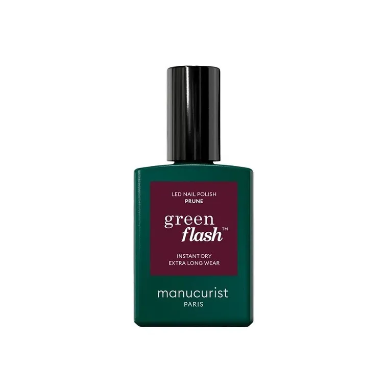 Manucurist, Green Flash Nail Polish, lakier do paznokci, Prune, 15 ml