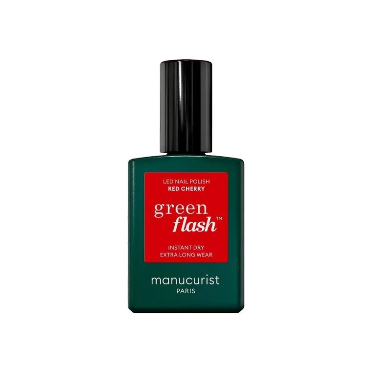 Manucurist, Green Flash Nail Polish, lakier do paznokci, Red Cherry, 15 ml