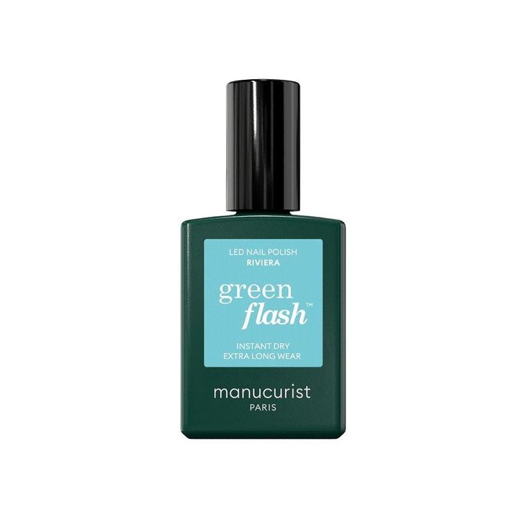 Manucurist, Green Flash Nail Polish, lakier do paznokci, Riviera, 15 ml