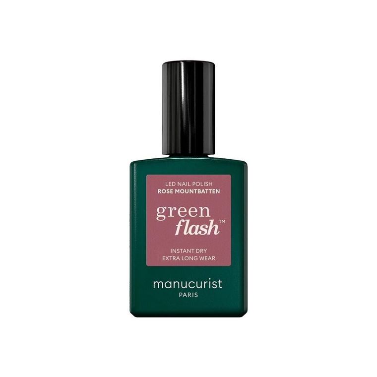 Manucurist, Green Flash Nail Polish, lakier do paznokci, Rose Mountbatten, 15 ml