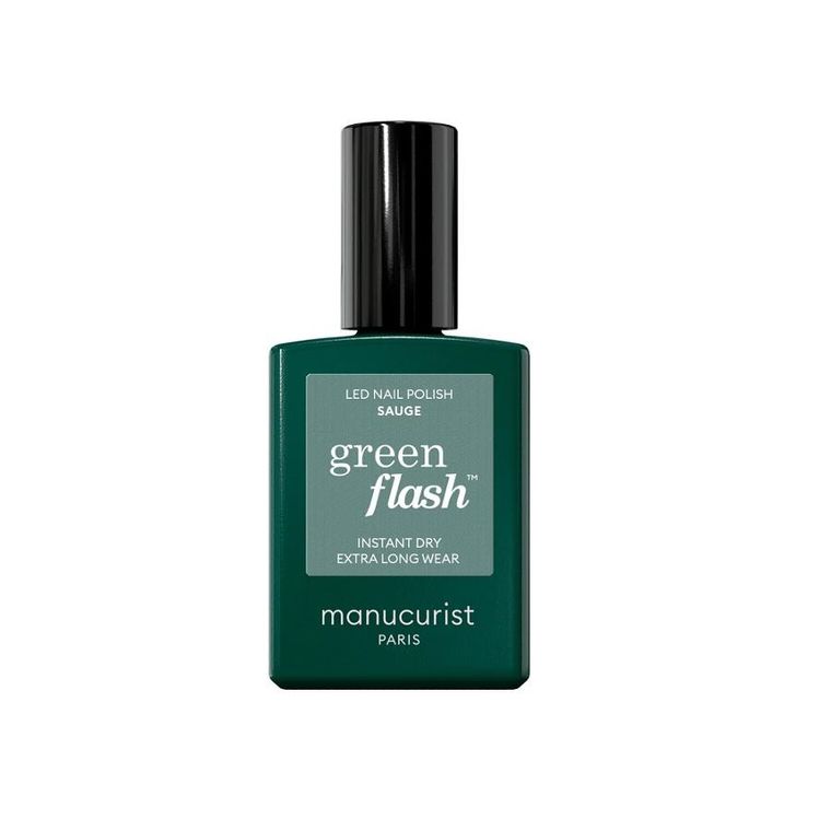 Manucurist, Green Flash Nail Polish, lakier do paznokci, Sauge, 15 ml