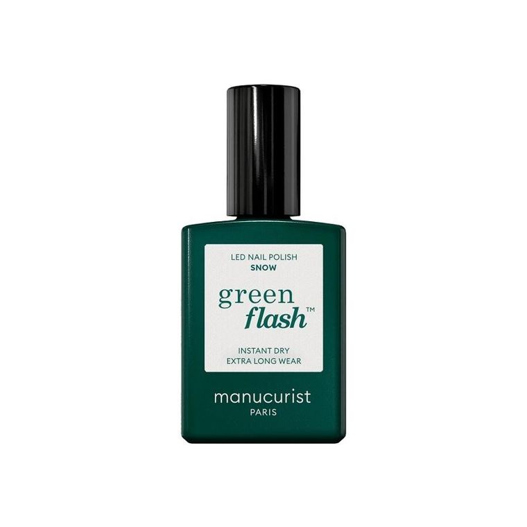 Manucurist, Green Flash Nail Polish, lakier do paznokci, Snow, 15 ml