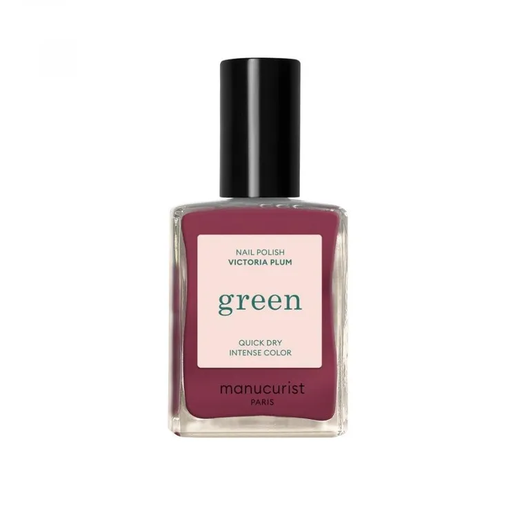 Manucurist, Green Nail Polish, lakier do paznokci, Victoria Plum, 15 ml