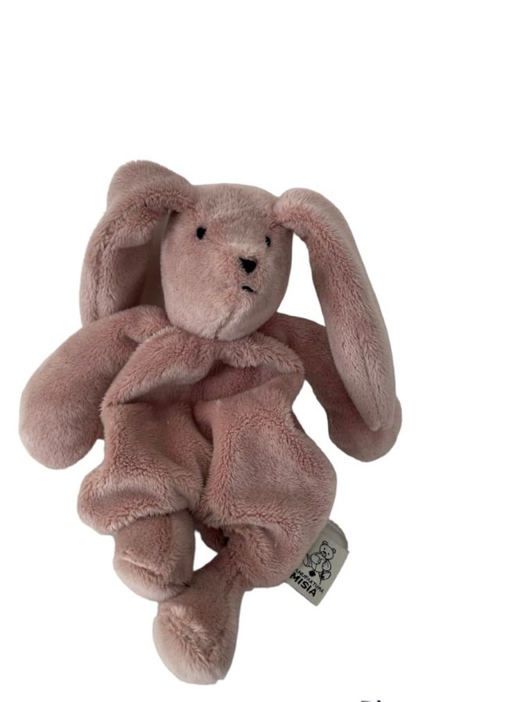 Manufaktura Misia, królik, maskotka, rozmiar S, pastel róż