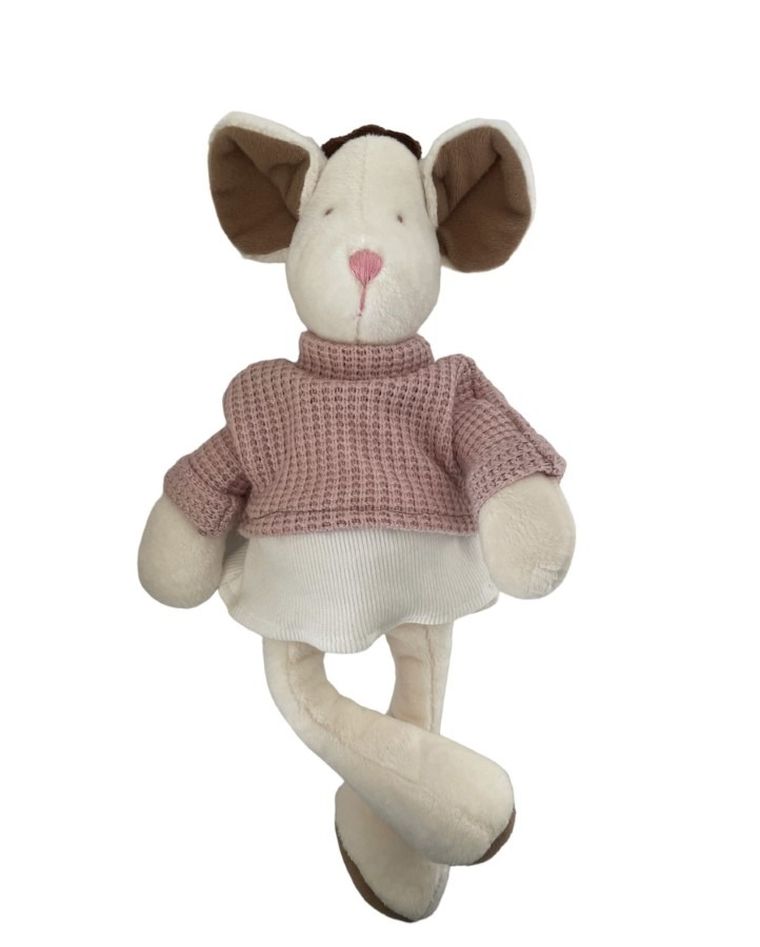 Manufaktura Misia, myszka Stefania, rozmiar S, ecru/minky