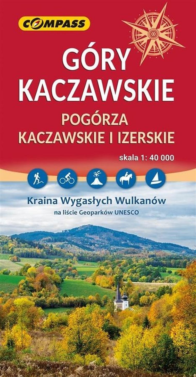 Mapa - Góry Kaczawskie 1:40000