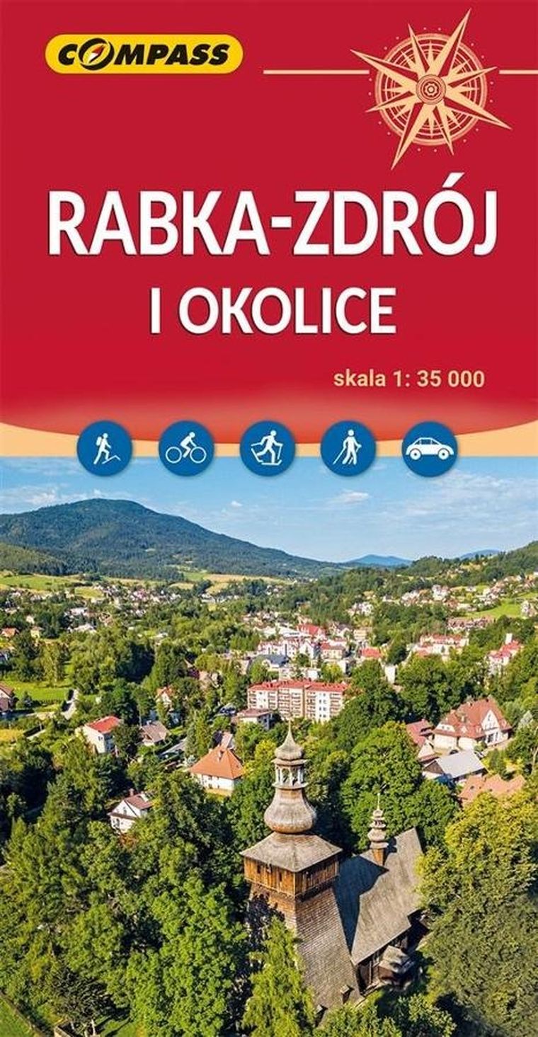 Mapa - Rabka Zdrój i okolice 1:35000