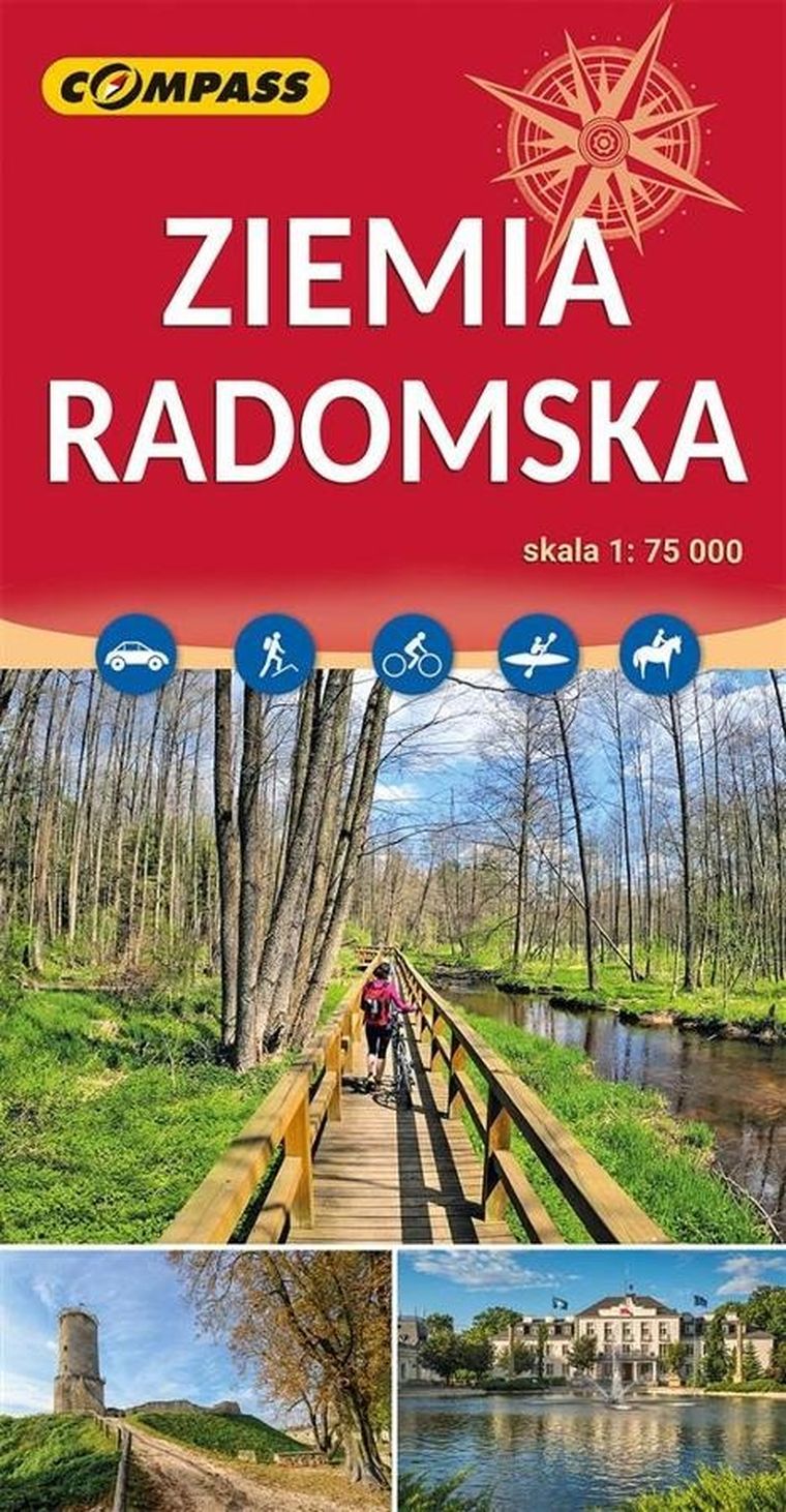 Mapa - Ziemia Radomska 1:75000